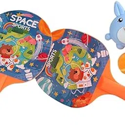 VELURA Hanging Table Tennis Trainer Solo Practice Table Tennis Paddles and Ball Set blue|2 Table Tennis Racket| Sets-picture-25