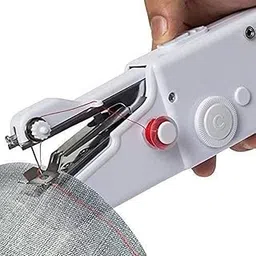 Electric Manual Handheld Sewing machine Portable On The Go Emergency Silai Machine Easy To Use Compact Stitching Tool for Embroidery, Cotton Cloth, Patch Work, Quick repairs, Crafting For Embroidery, Cotton Cloth, Work, Quick repairs, Crafting (HANDY STICH MACHINE)-image-75