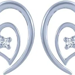 p.c. chandra jewellers Gold and Diamond Stud Earrings for Women-picture-11