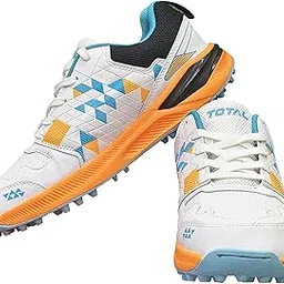 Total PS-Blaster Cricket Shoes for Men & Boys Premium Rubber Spike Sole Lightweight, Breathable Mesh Stylish Design with Superior Grip for Turf, Hard Ground & Practice Matches-image-54