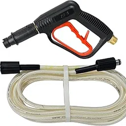 Digital Craft 8 Meter Car Washer Hose Pipe with High Pressure Spray Gun – Adjustable Nozzle, M22 Connector, Fits All Washing Machines-image-63