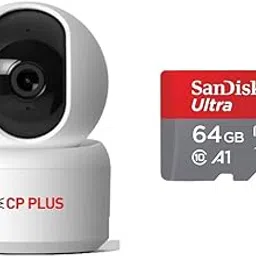 CP PLUS 2MP Full HD Smart Wi-Fi CCTV Home Security Camera | 360° with Pan Tilt | View & Talk | Motio-image-29