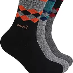 one8 By Virat Kohli Men's Crew Length WARM Socks | Breathable, Soft & Comfortable Feel to Skin | Comfort Grip, Snug Fit & Reinforced Heel | Antibacterial Tech with N9 Pure Silver Infused | Pack of 3-picture-28