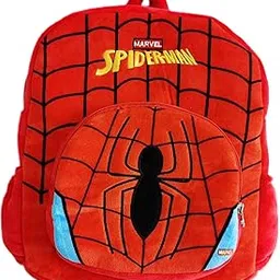 striders Spider-Man Stuffed Backpack for Kids | Plush School Bag with Storage Pocket-picture-21
