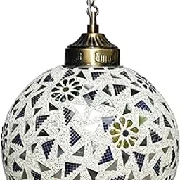 ASTERITE Hanging Pendant Ceiling Light for Home & Office | Modern Decorative Lamp for Living Room, Dining, Kitchen, Bedroom | Metal Fixture (Bulb Not Included)-image-95