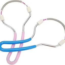 KNB SELLING (2Pcs) Spring Facial Hair Trimmer,Manual Handheld Epilator Eyebrow Face Threading Tool Removing Women Lip Chin Cheeks Neck Removal Threading Hair,Women Spring Epilator.,Multicolour-picture-49