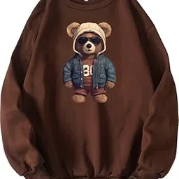 absolute defense Cute Teddy Sweatshirt Hoodie Men Women Anime Causal Stylish Latest Winter Jacket Black Lavender Beige White Pink Brown-picture-34