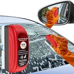 Gipibox® Car Glass Oil Film Remover with Hydrophobic Coating | Anti-Fog, Rainproof, Streak-Free Automotive Glass Cleaner | Multipurpose Windshield Cleaning Kit for Cars, Windows, and Mirrors-image-75