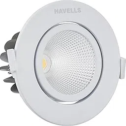 Havells Crysta NEO Swivel COB 3IN1 Spotlight 12W Ceiling Light Energy Efficient Beam Angle of 36° Long Life of 25000 Burning Hours Metal Body COB,Aluminum DIE CAST,70 Lumen Per Watt 4000K-image-82