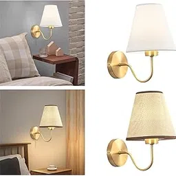 THE STYLE SUTRA 2Pcs Modern Wall Lights Fixture E27 Lamp Shade for Dining Room Indoor-picture-14