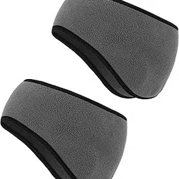 boao 2 Pieces Ear Warmer Headbands Fleece Winter Headbands for Adult Kids Winter Using-picture-46