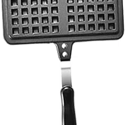 MYADDICTION Waffle Pan Maker Easy Clean Stovetop Waffle Iron for Pancake Stoves Top-picture-19