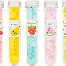 HGEM Travel Soft Paper Soap Flower Design Tube Shape Bottle (Pack of 4)-image-17