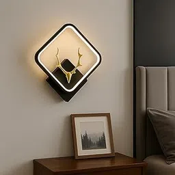 CORAL TREE-Deer Wall Lamp with Adjustable Color Changing Function Wall Light - Modern Light Fixture for Restaurant, Bedroom, Living Room, Bedside, Cafe, bar, Corridor, Balcony image 1