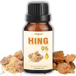 Inproveda Hing Oil 15ml | Pure & Natural | Aromatherapy & 100% Therapeutic | Amber Glass Bottle (Asafoetida oil) | Safe & Organic Oil - 15ml-picture-13