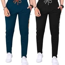 pinkmint Combo Track Pant Set for Men Lycra Soild Suitable for Yoga, Dancing, Running, Regkular Wear-picture-19