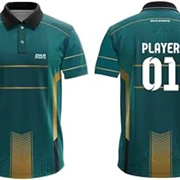 Custom Number and Number Cricket Sports Jersey Tshirt for Men | 2 Year to 5XL-image-78