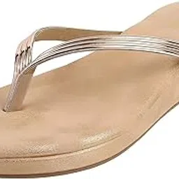 metro Women's Wedge Heel Comfy Fashion Thong Slipper-picture-19