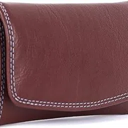 nksk craft Stitching Design Small Genuine Leather Hand Clutch for Women's & Girl's. (NC-HP-17-18-19) (Maroon)-picture-31