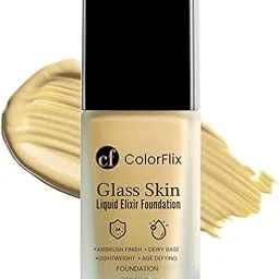 ColorFlix K-Glow Serum Foundation – Lightweight Hydrating Formula, Dewy Glow Finish, Blur Effect, Long-Lasting, Comfortable Wear for All days Use-picture-24