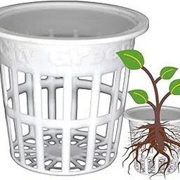 City Greens Netpots for Hydroponics | Aquaponics Net Cup | Virgin Plastic | Food Safe | Lead Free - 2 Inch Net Cup | White (Pack of 20).-picture-25