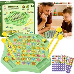 Toy Imagine Animal Memory Flip Chess Game | Montessori Matching Board Games with Animal & Fruit Tokens | Educational Brain Teaser Development Activities for Kids & Families-image-94