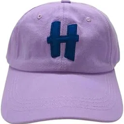 jellyfish Lavender Visor Cap with Dark Blue 'H' Embroidered Logo-picture-52