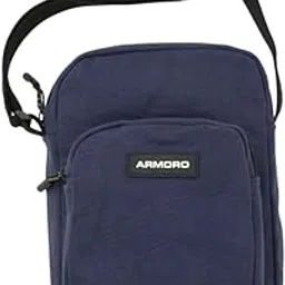 armoro Adapt Sling Bag Sabic Durable Canvas for Travel - Water-Repellent, Adjustable Shoulder Straps, YKK® Zippers, Perfect for Tablet, Kindle, Phone, Money & Essentials-picture-37