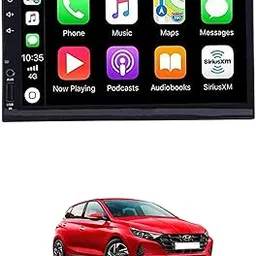 AYW 7 INCH Full Touch Double Din Car Screen Stereo Media Player Audio Video Touch Screen Stereo Full Touch HD with MP3/MP4/MP5/USB/FM Player/WiFi/Bluetooth & Mirror Link for i20 New-picture-16