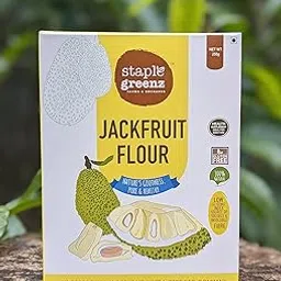 StapleGreenz Green Jackfruit Flour | 100% Natural | Gluten-Free, No Preservatives | Low Glycemic Index| High in Fiber & Antioxidants | Ideal for Daily Cooking and aids in Blood Sugar Control | 250g-picture-16