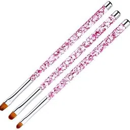 5X3X Round Pointed Tip Nail Brush Painting Brush Pen Manicure Nail Art Pink | Nail Care, Manicure & Pedicure | Nail Art Accessories-picture-13