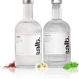 salt Salt. Oral Care Refresh & Revive Mouthwash Combo | Hydra & Savant | Alcohol-Free | Fights Sensitivity, Plaque & Cavities | Pomegranate, Sage & Ginseng | 500ml Each-picture-14