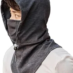 AUGEN Warm Soft Fleece Bike Bicycle Face Mask Snood Hood Neck Scarf Fleece Balaclava Warm Full Face Cover Winter Camping Ski Hiking Snow Mask Beanie image 1