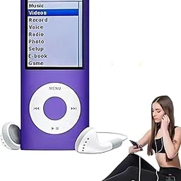 Drumstone (𝐒𝐩𝐞𝐜𝐢𝐚𝐥 𝟏𝟓 𝐘𝐞𝐚𝐫𝐬 𝐖𝐚𝐫𝐫𝐚𝐧𝐭𝐲) Portable MP3 Player with 1.8" LCD Screen, Lossless Sound, Supports Up to 64GB Micro SD Card, USB Rechargeable, Long Battery Life, Compact-image-64