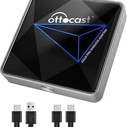 Android Auto Wireless Adapter for Car - 2024 Newest Version, Wired to Wireless Android Auto Dongle - Dual-Band WiFi, Low Latency, Online Update, Plug Play for Factory OEM Wired Android Auto Cars-image-23