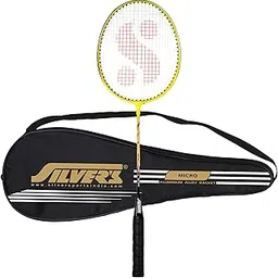 Silver's Aluminium Micro Badminton Racket with Full Cover-picture-12