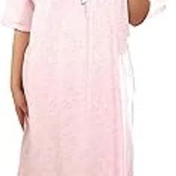 crosskulture Printed Gown Dress with Sleeves for Women - Free Size, Soft Polycotton Lycra Outfit for Girls, Breathable, Comfort Fit, Gentle Hand Wash |Clothing & Accessories-picture-12