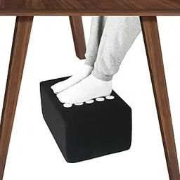 Metron Extra Large Foot Rest for Stools High Chairs Sofa Dining Table & Under Desk | Best for Kids Adults Shorter Folks & Senior Persons | Now with Acupressure Stimulators for Pain Relief-picture-59