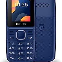 Philips All-New E2101 C Dual Sim keypad Phone (with Voice Talker Feature) | Loud 2030mm Speaker | Long Lasting Battery | Projector Torch | Wireless FM | Auto Call Recording | Type C Charging (Blue)-picture-14