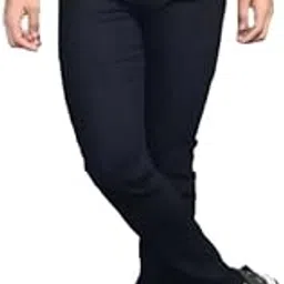 comfits Men's Boys Black Fashion Stylish Morden & Formal Plain Jeans (34)-picture-44