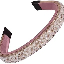 Hair Accessories Trendy Semi-Pearl Hairband Headband for Girls and Women-image-7