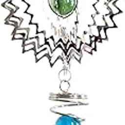 MERISHOPP Wind Spinner Stainless Steel Garden Decor Wind Chime Outdoor Snowflake|Home & Garden|Yard, Garden & Outdoor Living|Garden D?©cor|Windmills & Wind Spinners-image-57