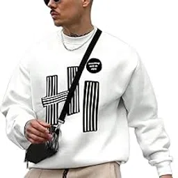 ausk Men's Winter wear Sweatshirts || Printed Oversized Sweatshirt for Men-picture-25