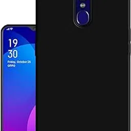 HELLO ZONE Exclusive Matte Finish Soft Back Case Cover for Oppo F11 - Black-picture-69