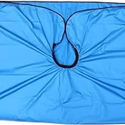 EXCLUZO Hair Cutting Cape Salon Cape Gown Hair Salon With Snap Closure For Barber Use At Home Or Salon Stylist Hairdressing Blue-picture-19