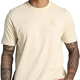 Puma Men's Cotton Slim Fit Official IPL 2025 Royal Challengers Bangalore Classic T-Shirt-picture-35