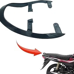 Heavy Metal Bike Rear Seat Handle Backrest Black for - Platina-picture-53