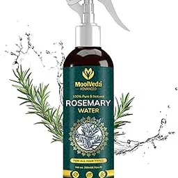 Moolveda Rosemary Water Spray For Hair Care | Rosemary Hair Mist | Adds Shine | Helps Reduce Hairfall | Strengthens Hair | Suitable For All Hair Types, 200ml-picture-16