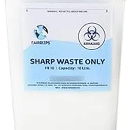 Dr Diaz Bio-Medical Sharps Container with Puncture Proof for Needles, Glass Waste and Metallic Implants-Capacity 10 LTR.-picture-10
