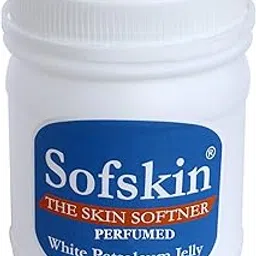 Sofskin (USA Brand) White Petroleum Jelly, PERFUMED, 500 Gms. 100% Pure & Safe. Extremely eficient skin moisturizer. No skin allergy, for - Psoriasis, cracked heels, chapped lips, Diaper Rash, Dry Skin, - Exp. 3 yrs. (See Our Video).-image-22
